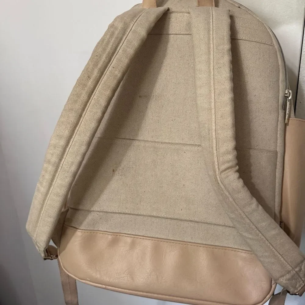Beis The Travel Backpack in Beige